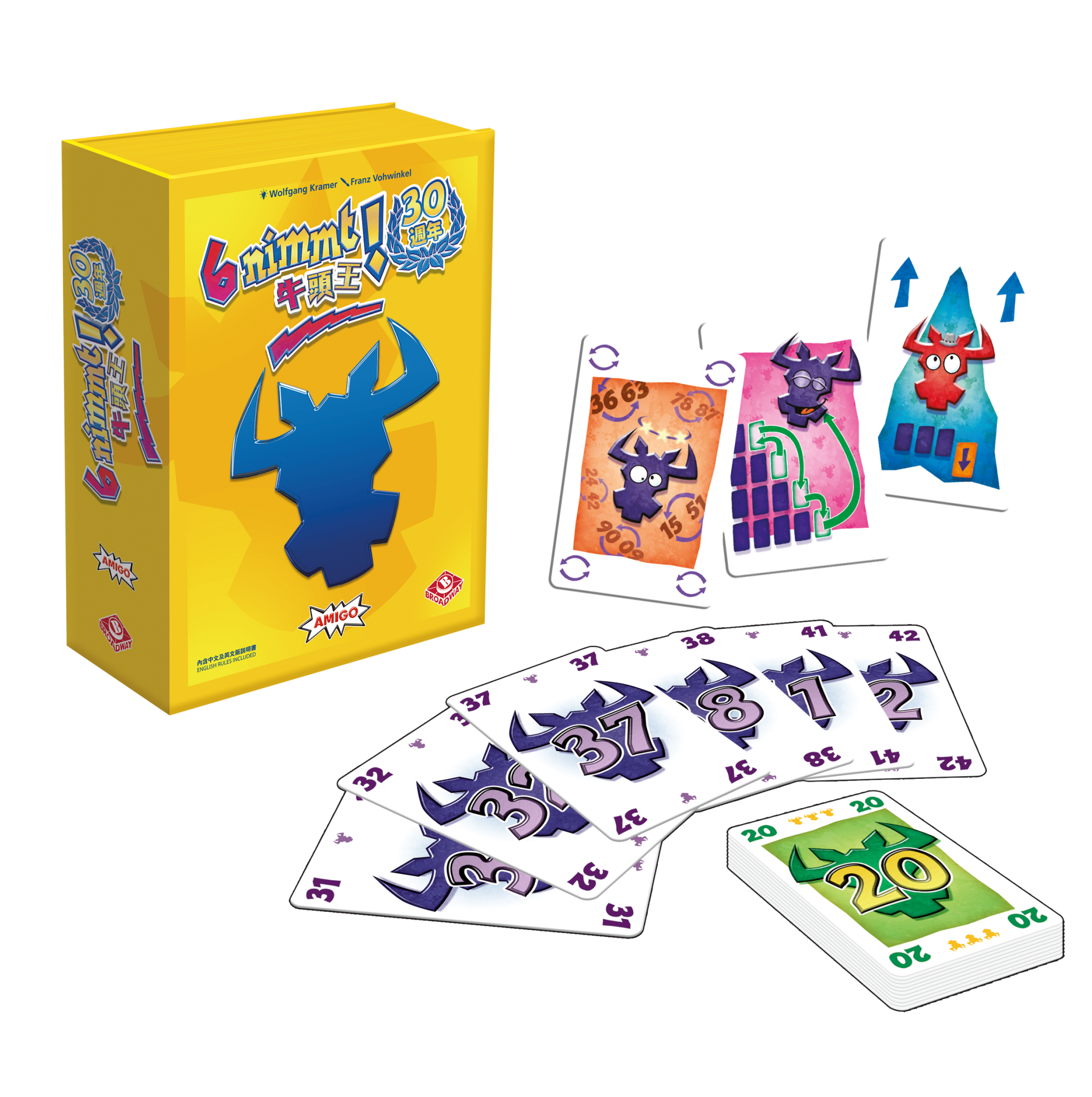 6 Nimmt 30th Anniversary Version - 牛頭王：30週年紀念版 - [GoodMoveBG]