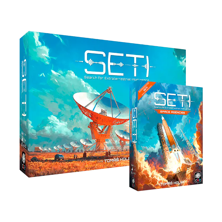 Seti Core Space Agencies board game