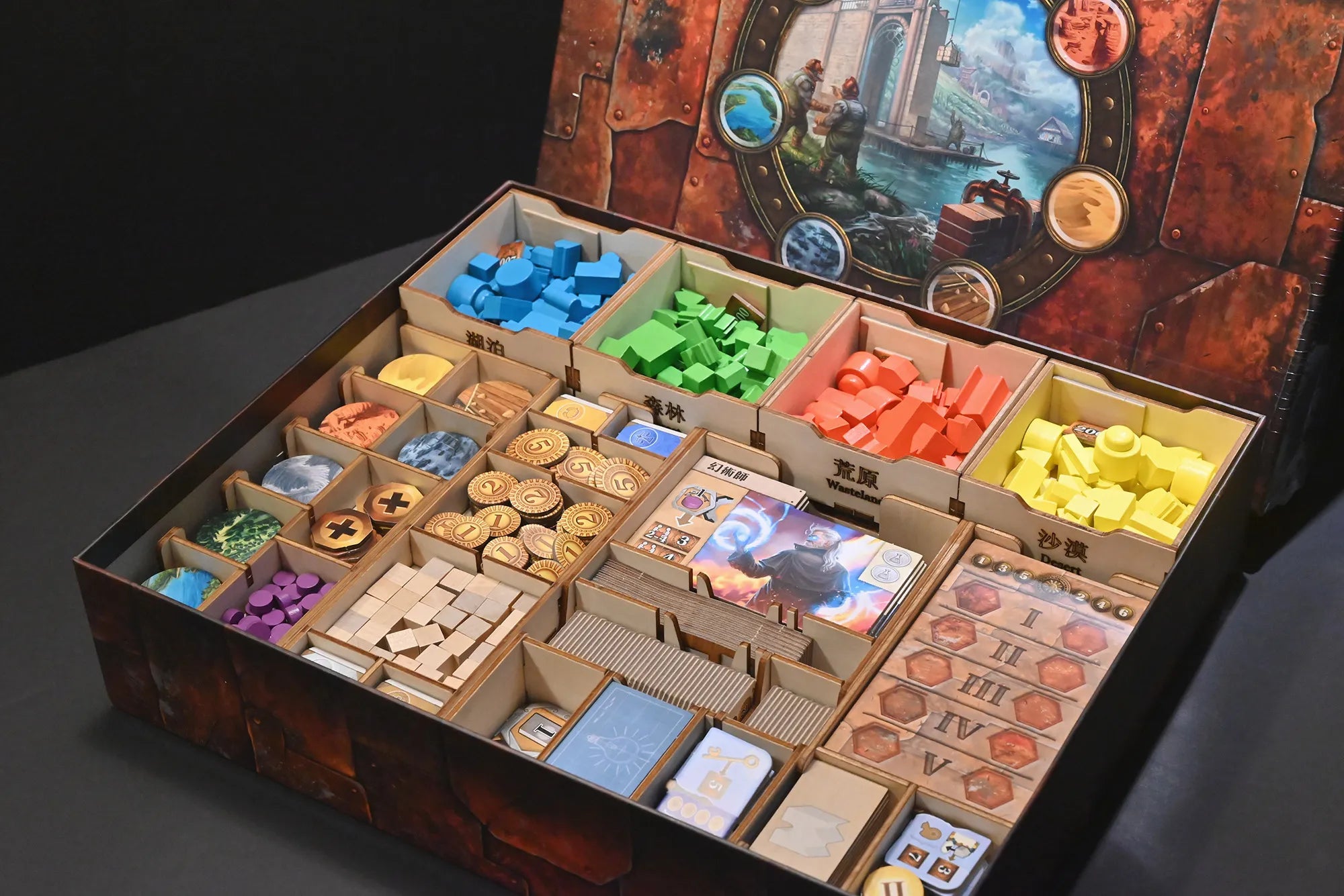 Age of Innovation: Organizer - 【烏鴉盒子】大創造時代: 桌遊收納盒