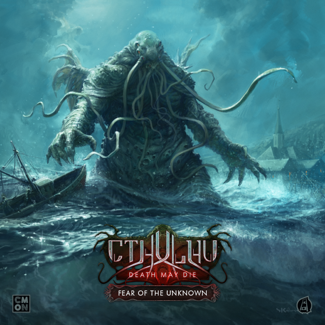 Cthulhu Death May Die Fear of the Unknown board game