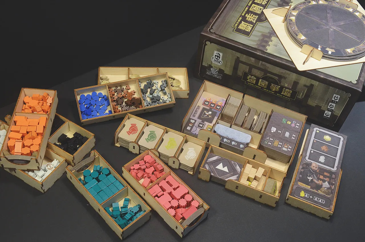 Barrage: Organizer  - 【烏鴉盒子】強國爭壩: 桌遊收納盒