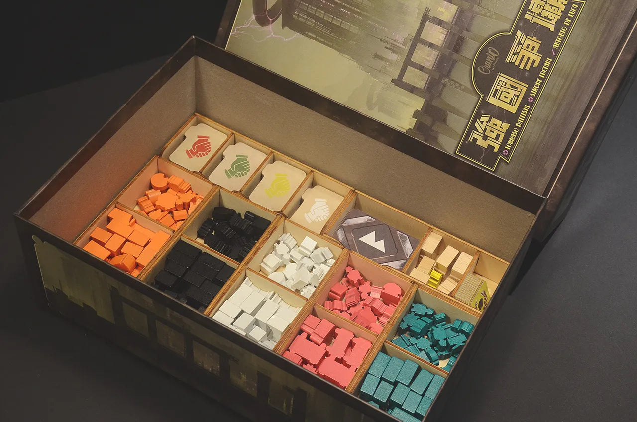 Barrage: Organizer  - 【烏鴉盒子】強國爭壩: 桌遊收納盒