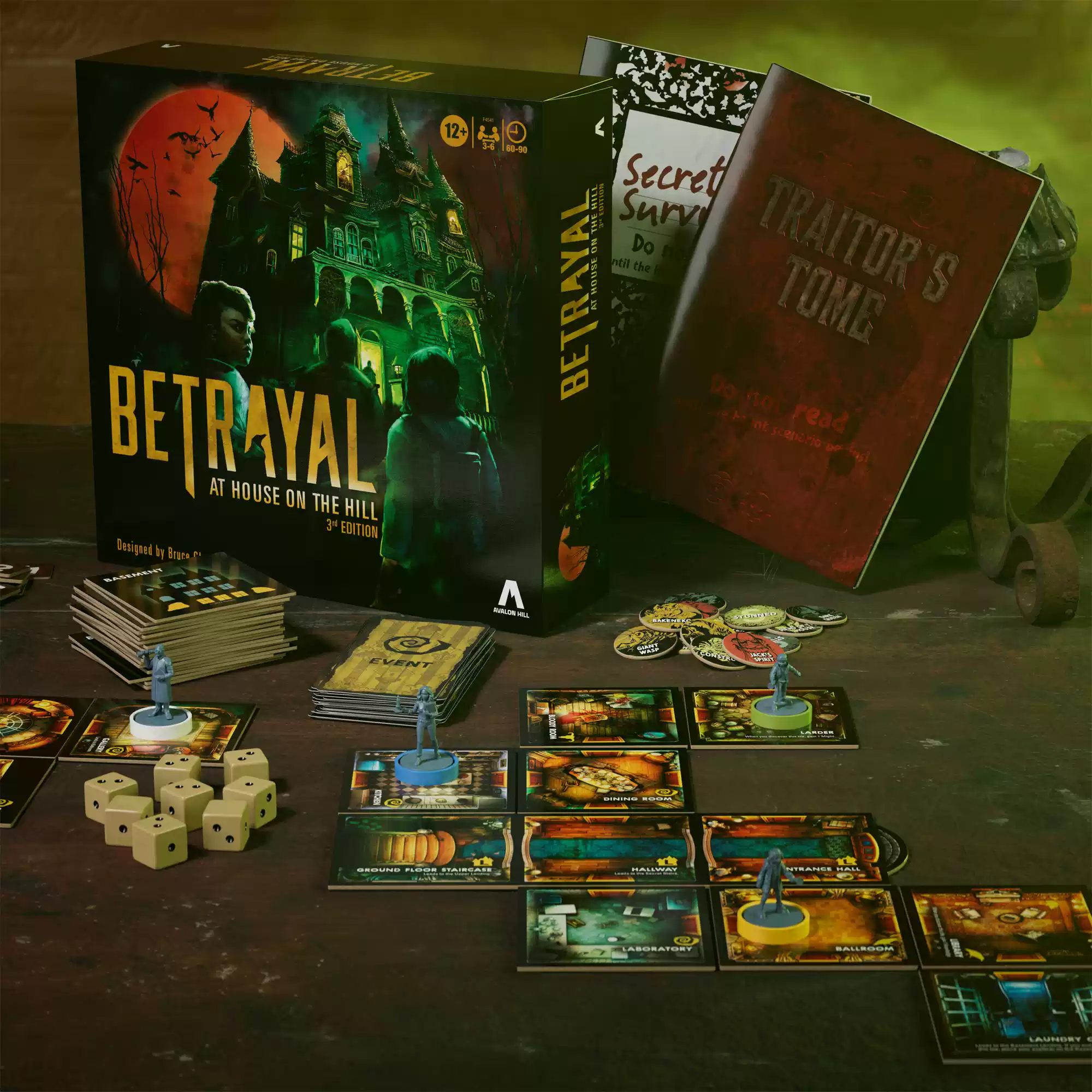 Betrayal at House on the Hill (3rd Edition) - 山中小屋 (第三版) (簡中版)
