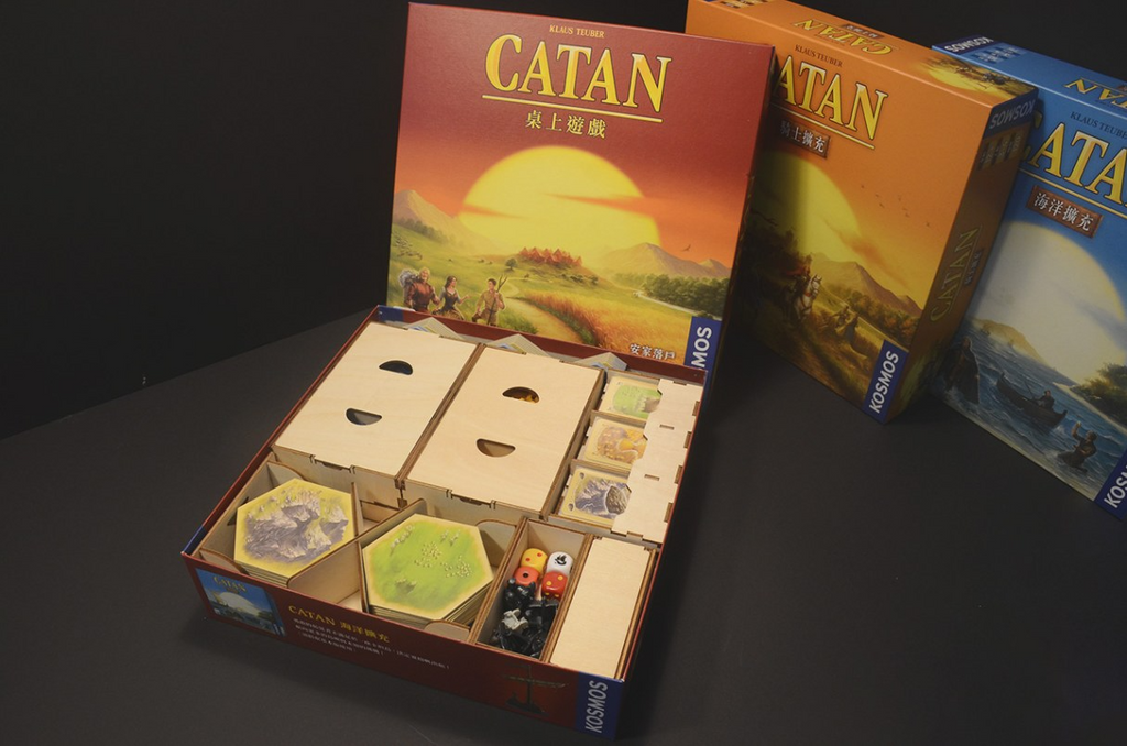 Catan: Organizer - 【烏鴉盒子】卡坦島: 桌遊收納盒