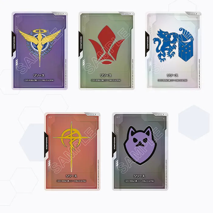 高達卡牌遊戲 收納盒&能源卡套裝 能源卡