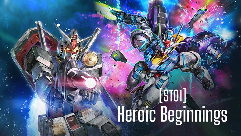 高達卡牌遊戲 Heroic Beginnings ST01 盒面