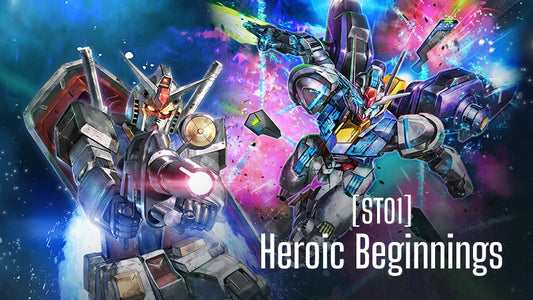 高達卡牌遊戲 Heroic Beginnings ST01 盒面