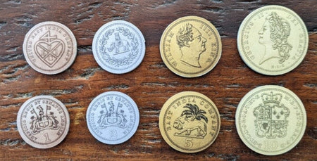 John Company Metal Coins - [GoodMoveBG]