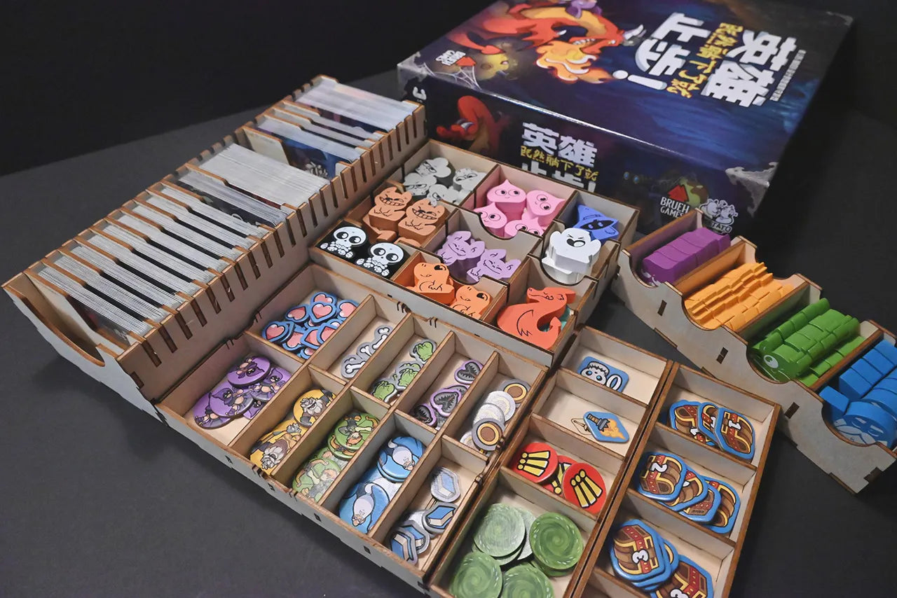 Keep the Heroes Out! : Organizer - 【烏鴉盒子】英雄止步: 桌遊收納盒