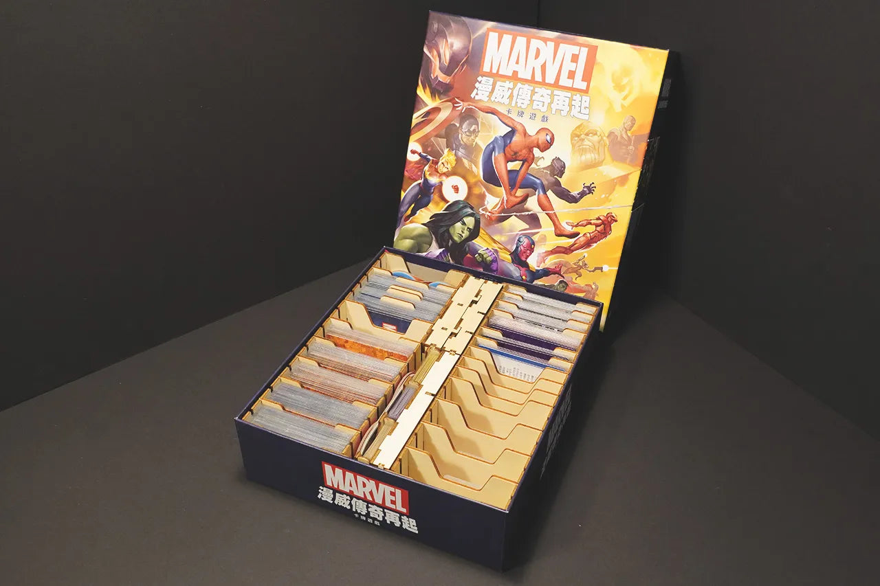 Marvel Champions: Organizer - 【烏鴉盒子】漫威傳奇再起: 桌遊收納盒
