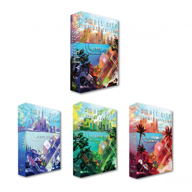 Small City Deluxe Edition + Winter + Spring + Summar Expansions