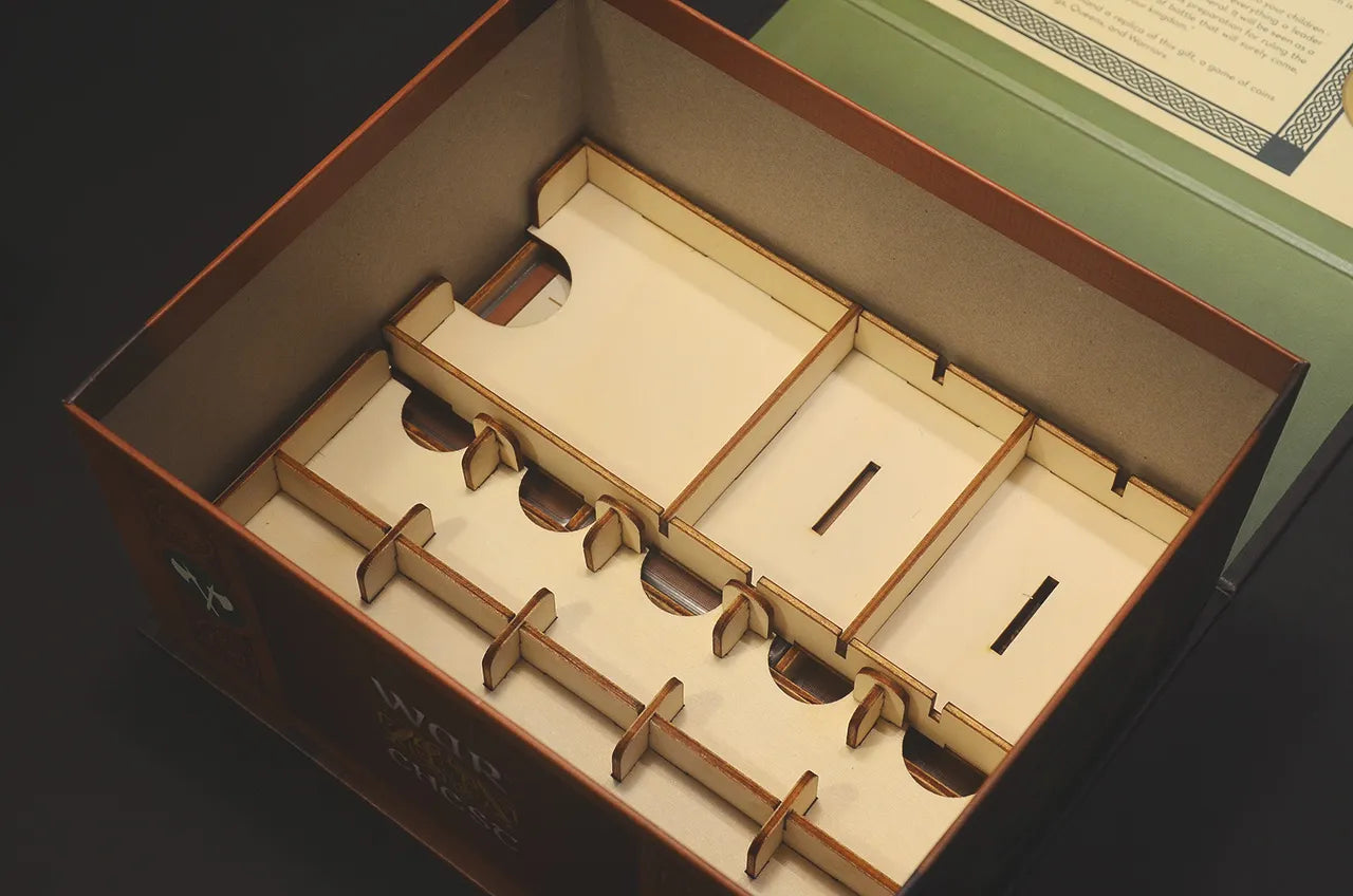 War Chest: Luxury Organizer - 【烏鴉盒子】戰爭之匣 : 桌遊豪華收納木箱