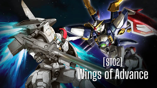 高達卡牌遊戲 Wings of Advance ST02 盒面