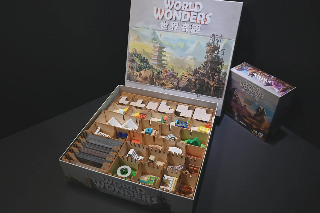 World Wonders: Organizer - 【烏鴉盒子】世界奇觀: 桌遊收納盒