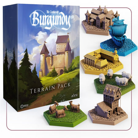 The Castles of Burgundy: Special Edition 3D Terrain Pack - [GoodMoveBG]