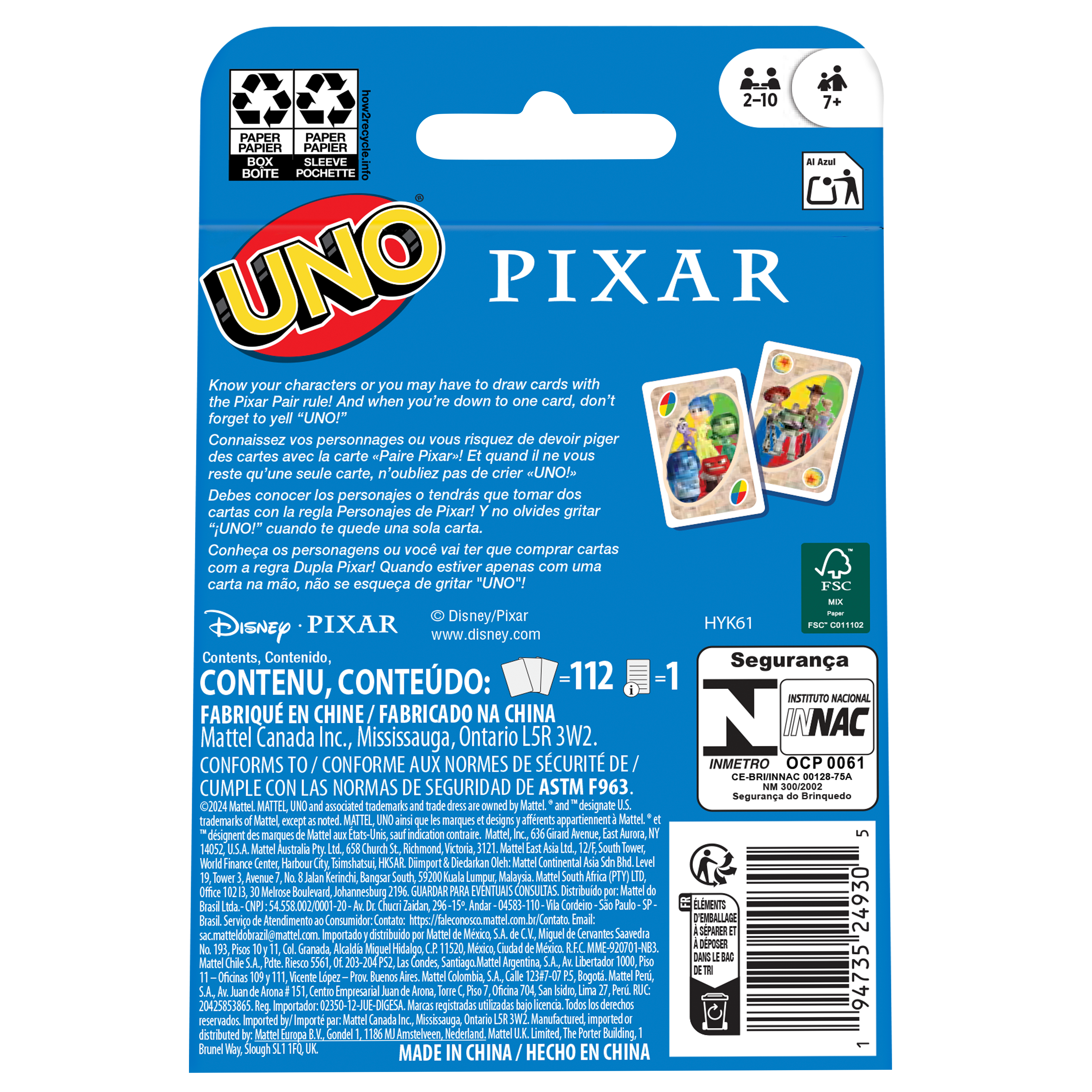 UNO Pixar1
