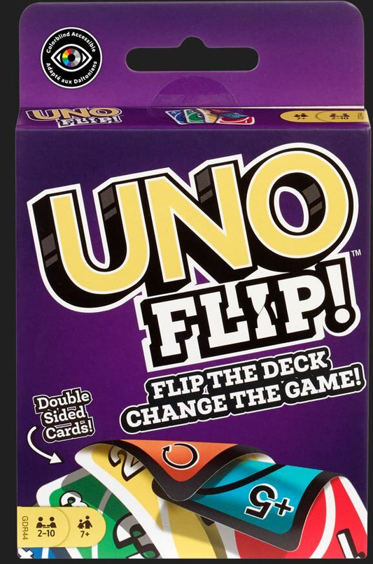 UNO 翻轉 UNO Flip 繁中版桌遊 盒面
