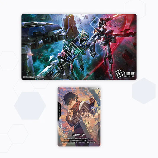高達卡牌遊戲 官方遊戲墊板&卡牌套裝 機動戰士高達00