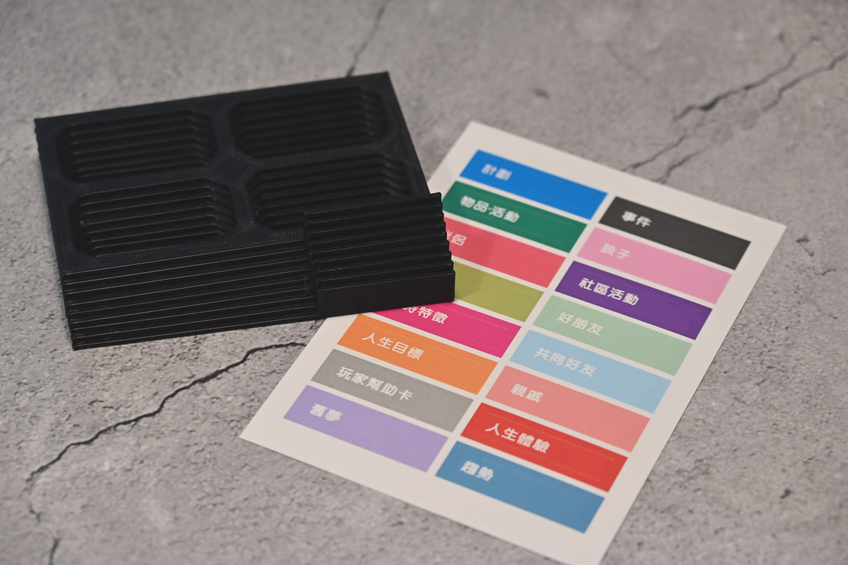 追求幸福人生大盒版 The Pursuit of Happiness Big Box 卡牌整理分隔板