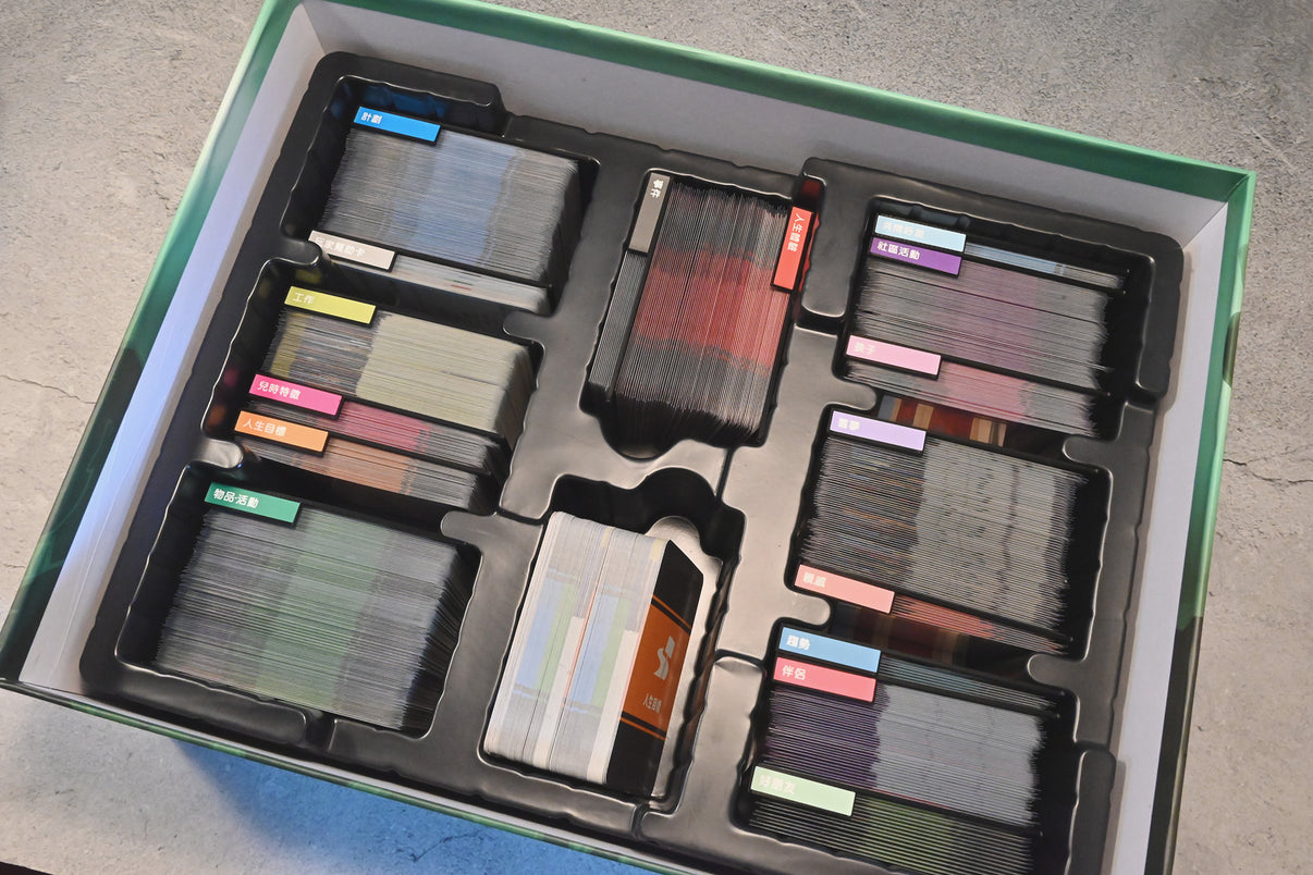 追求幸福人生大盒版 The Pursuit of Happiness Big Box 卡牌整理分隔板