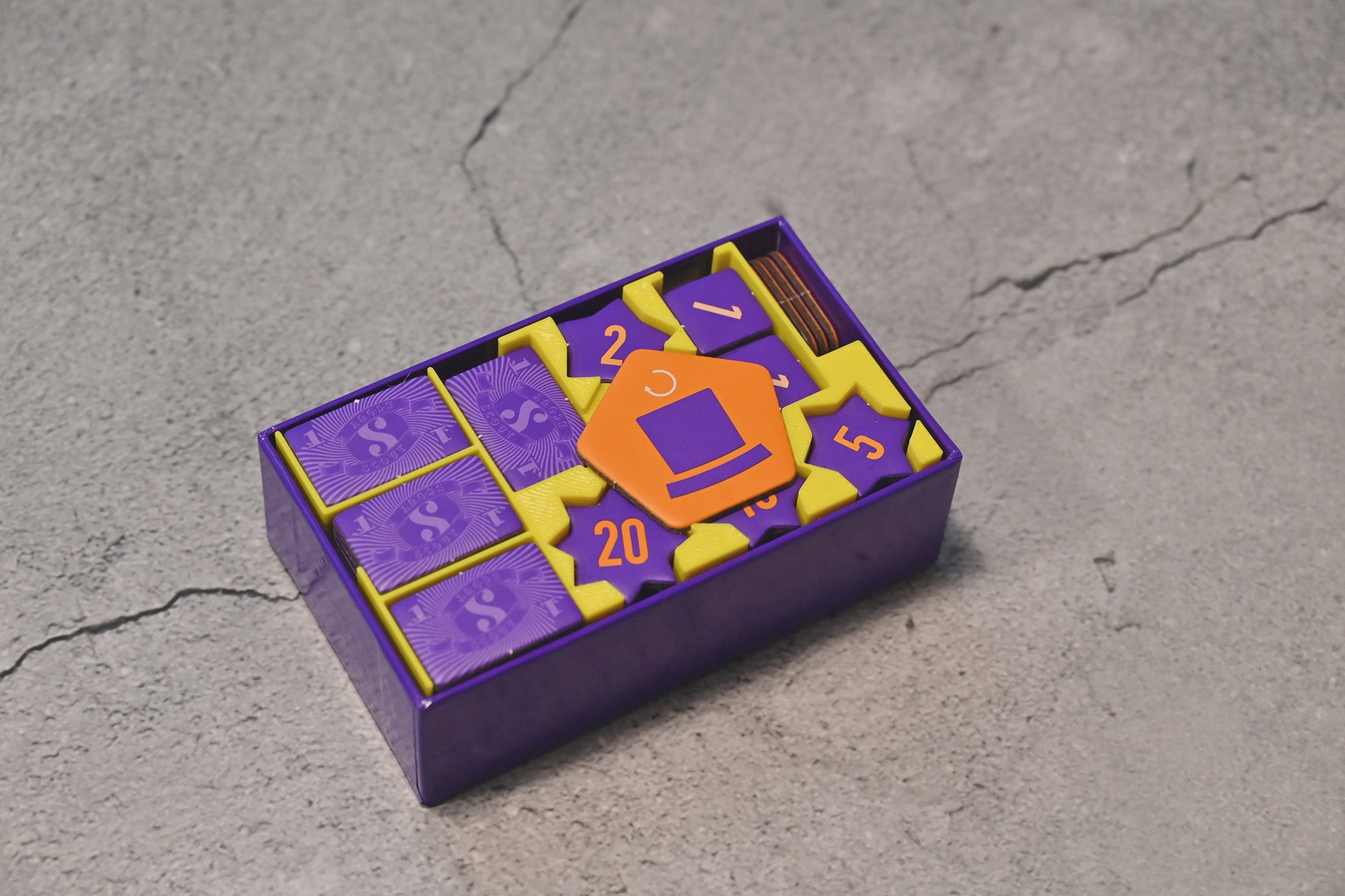 Scout: Organizer - 【烏鴉盒子】馬戲星探 桌遊收納盒