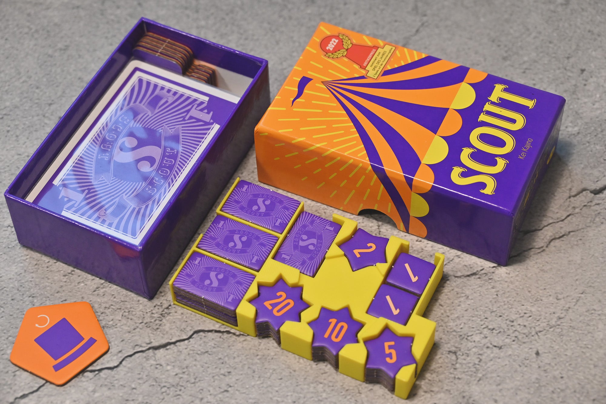 Scout: Organizer - 【烏鴉盒子】馬戲星探 桌遊收納盒