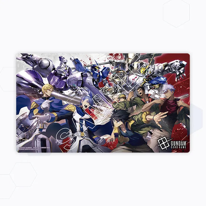 高達卡牌遊戲 Premium Goods Set 機動戰士高達 鐵血的孤兒 遊戲墊板