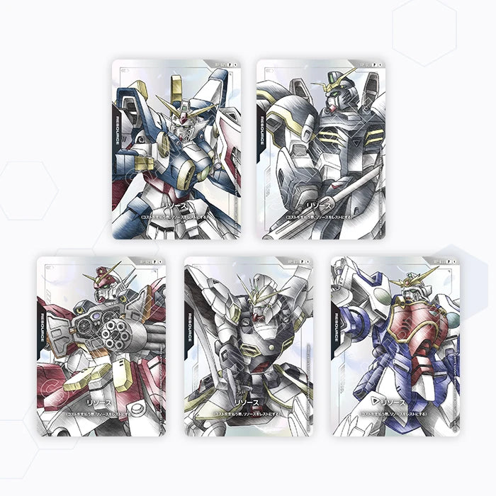 高達卡牌遊戲 Premium Goods Set 新機動戰記高達W 能源卡