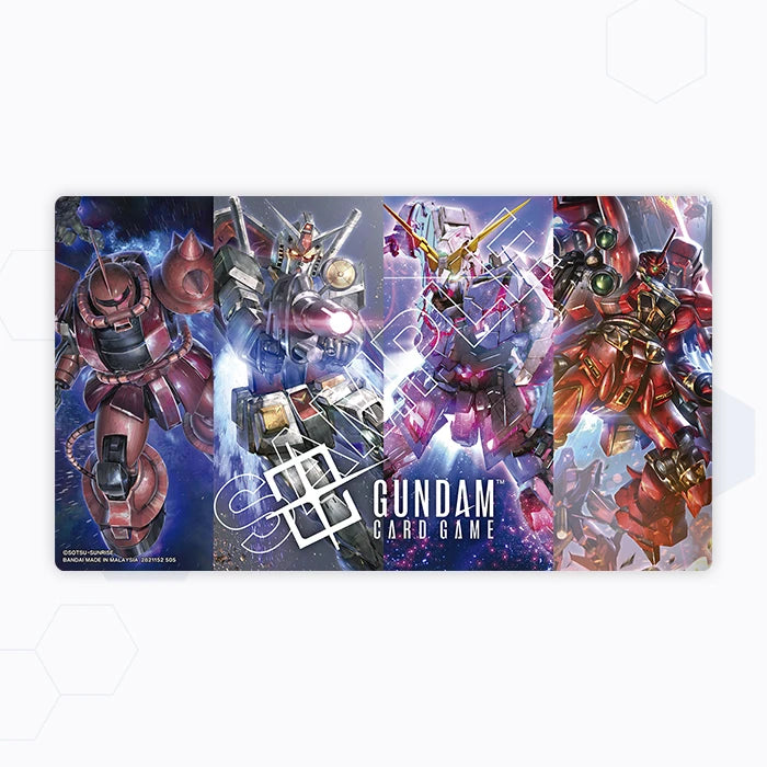 高達卡牌遊戲 官方周邊套裝01 FIRST COMBAT 遊戲墊