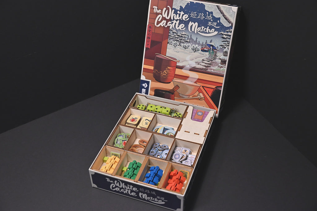 The White Castle: Matcha Organizer - 【烏鴉盒子】姬路城 茶道 桌遊收納盒