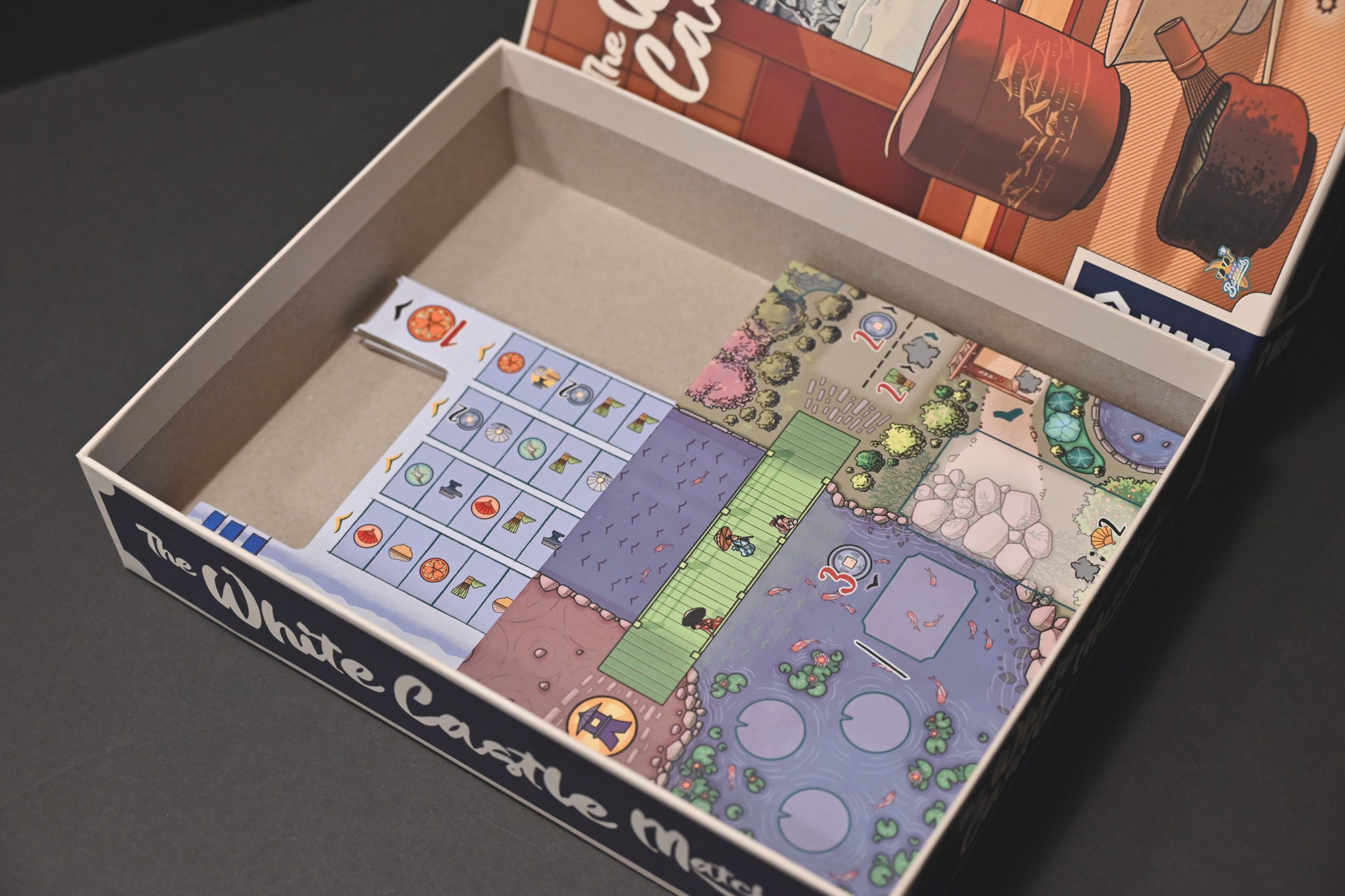 The White Castle: Matcha Organizer - 【烏鴉盒子】姬路城 茶道 桌遊收納盒