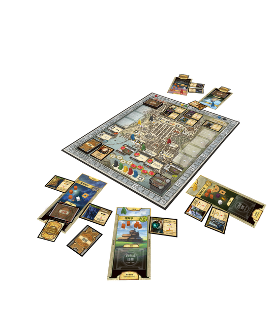 深水城領主 Lords of Waterdeep 內容配件 工人放置