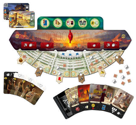 7 Wonders Duel: Agora - 七大奇蹟對決擴充：市政廣場 - [GoodMoveBG]