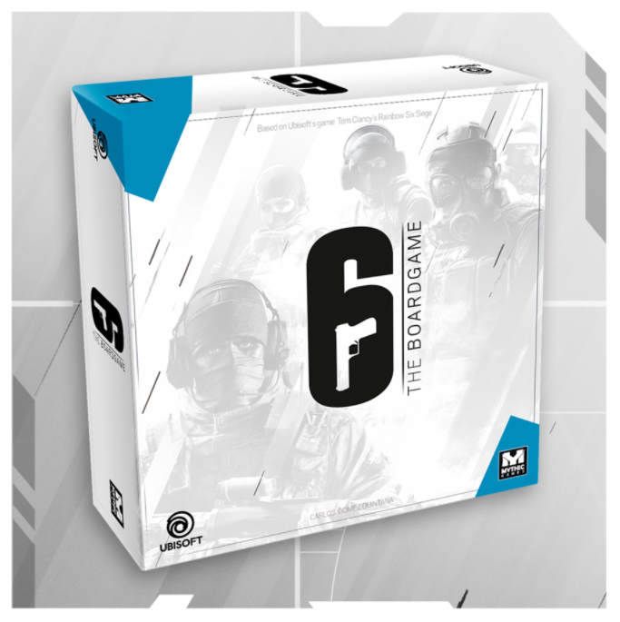 Rainbow 6 Siege: White Storage Box - R6: 白色大型收納盒 - [GoodMoveBG]