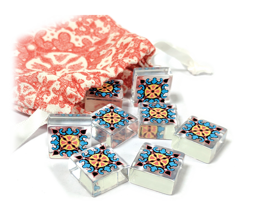 Azul: Joker Tiles + Orange & Light Blue Tiles - 花磚物語: 百搭瓷磚+橙色及藍色磚磚升級擴充 - [GoodMoveBG]