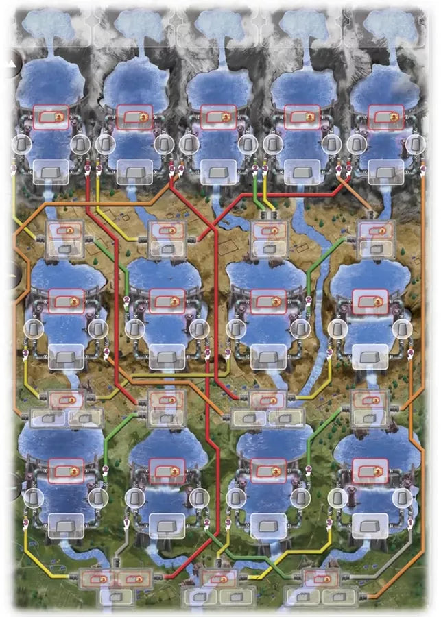 Barrage: 5-Player Expansion - 強國爭壩：第五玩家擴充 - [GoodMoveBG]