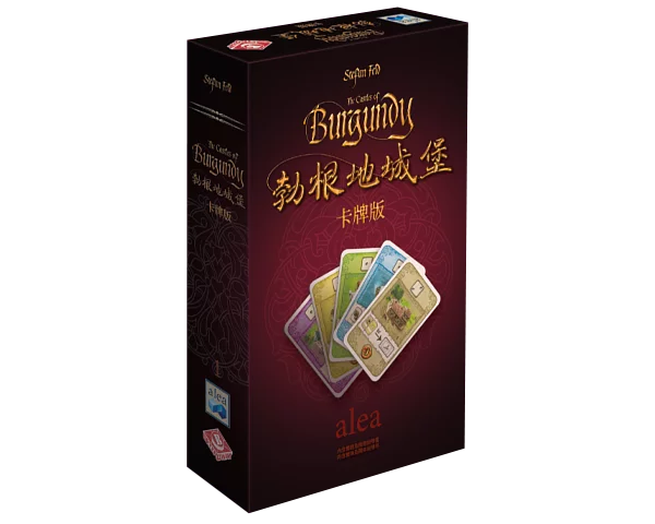 The Castles of Burgundy The Card Game - 勃根地城堡：卡套版 - [GoodMoveBG]