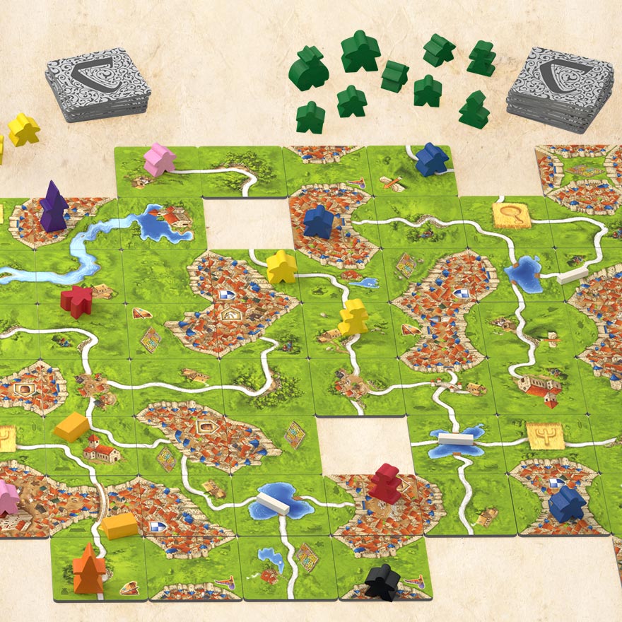 Carcassonne 3.0 Big Box - 卡卡頌 3.0 大盒版 - [GoodMoveBG]