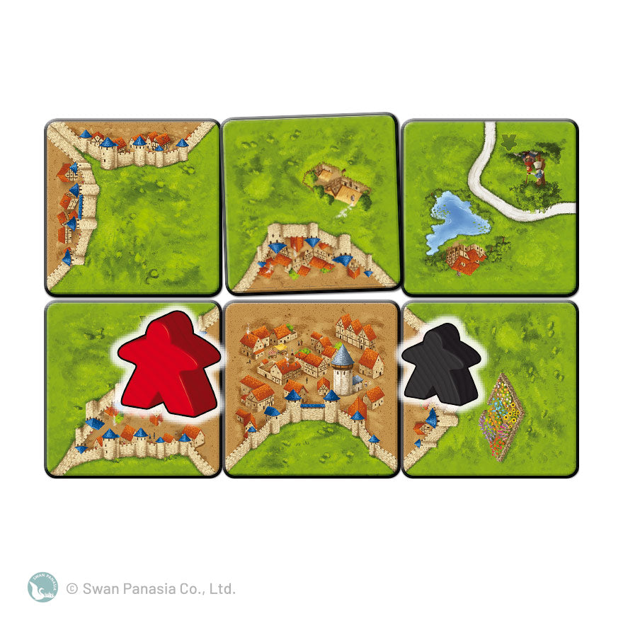 Carcassonne 2.0 Inns & Cathedrals - 卡卡頌2.0 主教堂與餐館擴充 - [GoodMoveBG]