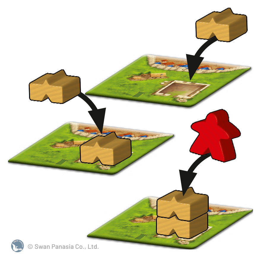 Carcassonne 2.0 The Tower - 卡卡頌2.0 高塔擴充 - [GoodMoveBG]