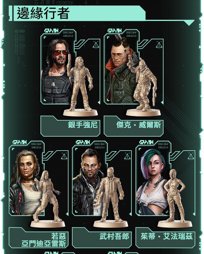 Cyberpunk 2077: Gangs of Night City - Legend Set - 電馭叛客2077：夜城風雲 傳奇套組 - [GoodMoveBG]