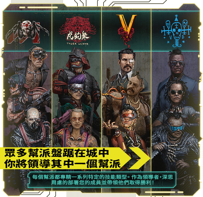 Cyberpunk 2077: Gangs of Night City - Legend Set - 電馭叛客2077：夜城風雲 傳奇套組 - [GoodMoveBG]