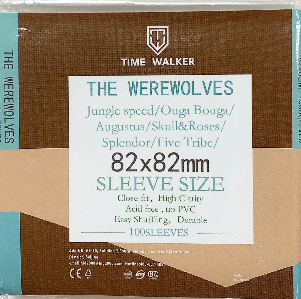 TW Sleeve 82X82mm - 100/pack - TW 卡套 82x82mm - 100/包 - [GoodMoveBG]