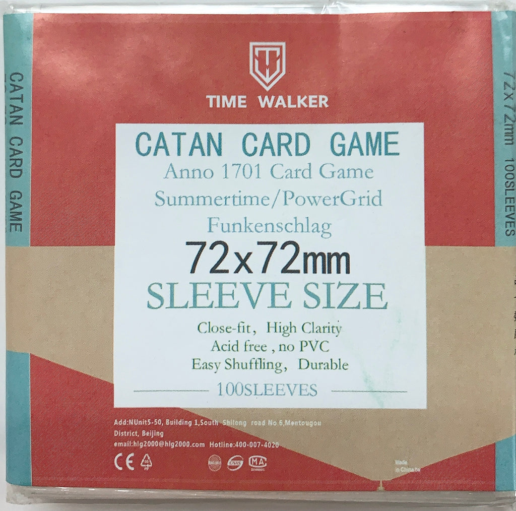 TW Sleeve 72X72mm - 100/pack - TW 卡套 72x72mm - 100/包 - [GoodMoveBG]