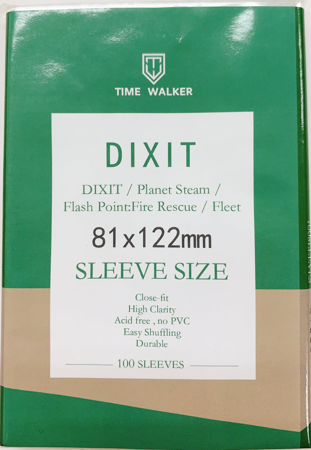 TW Sleeve 81x122mm - 100/pack - TW 卡套 80x122mm - 100/包 - [GoodMoveBG]