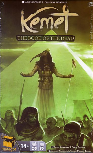 Kemet: Blood and Sand –Book of the Dead - 聖域：血與沙 – 亡者之書 - [GoodMoveBG]