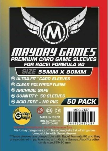 MD Sleeve 55x80mm - 100/pack - MD 卡套 55x80mm - 100/包 - [GoodMoveBG]