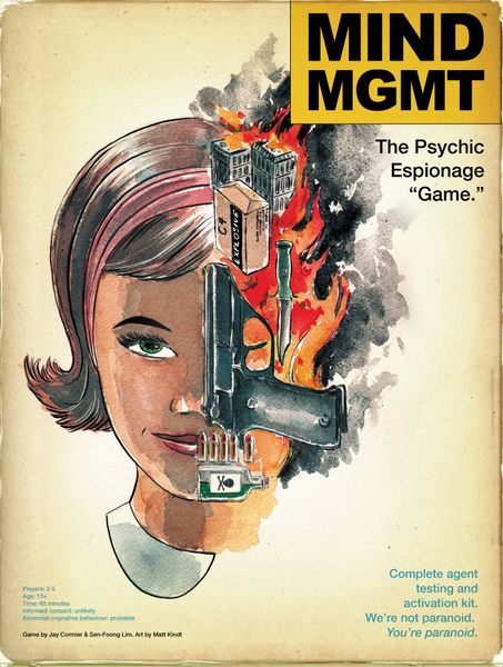 Mind MGMT: The Psychic Espionage“Game.” (Deluxe) - 心靈間諜(豪華版) - [GoodMoveBG]