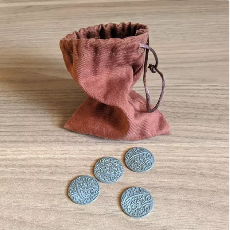 Pax Pamir: Second Edition Matel Coins - 帕米爾和平：第二版 金屬硬幣 - [GoodMoveBG]