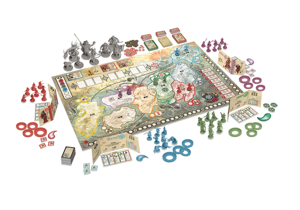 Rising Sun - 旭日戰魂錄 + 限定城堡配件包 (繁中版) - [GoodMoveBG]